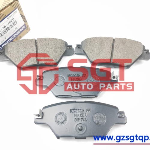 TKY8-26-48ZB/刹车片/TKY82648ZB Genuine Mazda PAD SUB SET,RR CALIP
