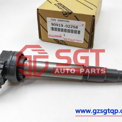 9091902258/TOYOTA/点火线圈/90919-02258/IGNITION COILPLUG TOP COIL
