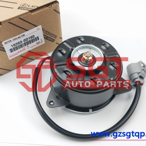 16363-0D160/散热风扇电机/163630D160 Genuine Toyota MOTOR, COOLING FAN 16363-0D160